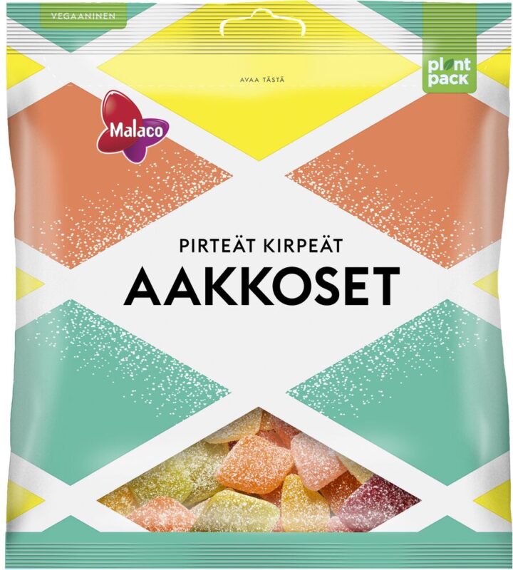 Aakkoset Pirteät Kirpeät 280 g